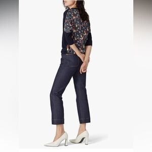 Derek Lam floral back black sweater - woman’s XS